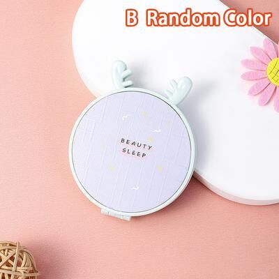 Fusion Finds Flower Compact Makeup Mirror Double Sided Portable Pocket Travel Mirror b