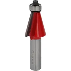 Freud Fasefräser mit Kugellager und 12mm Schaft 40-09812P D = 25,4 x Winkel 15°