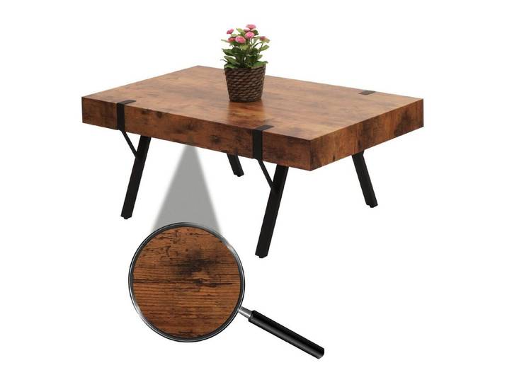 MCW Couchtisch MCW-L54-C (1-St), Einfache Montage (Füße anbringen)