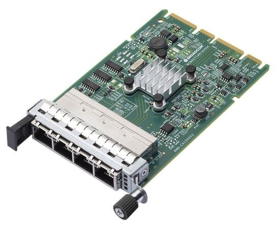 Lenovo Server Lenovo ThinkSystem Ethernet Netzwerkadapter 4-Port, 1Gbit/s, RJ-45, Broadcom 5719, OCP 4XC7A08235