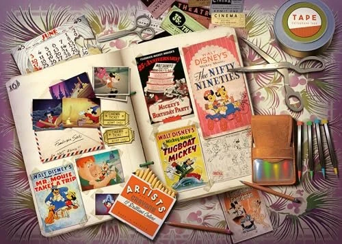 Ravensburger Puzzle 1940 Mickey Moments (1000 Teile)