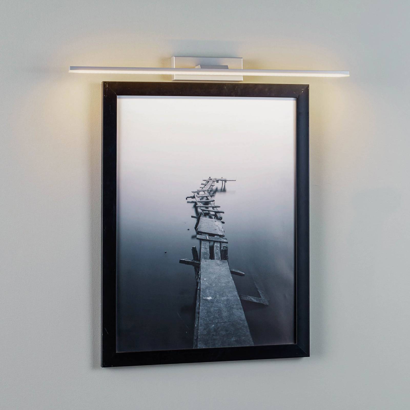 Wandlampe Miroir MCJ, alu / grau / zink, für Badezimmer, Aluminium, Modern, Wandleuchte, Wandlampe Bad