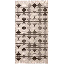 HANDWEBTEPPICH Adana geometrisch gemustert 90/150 cm