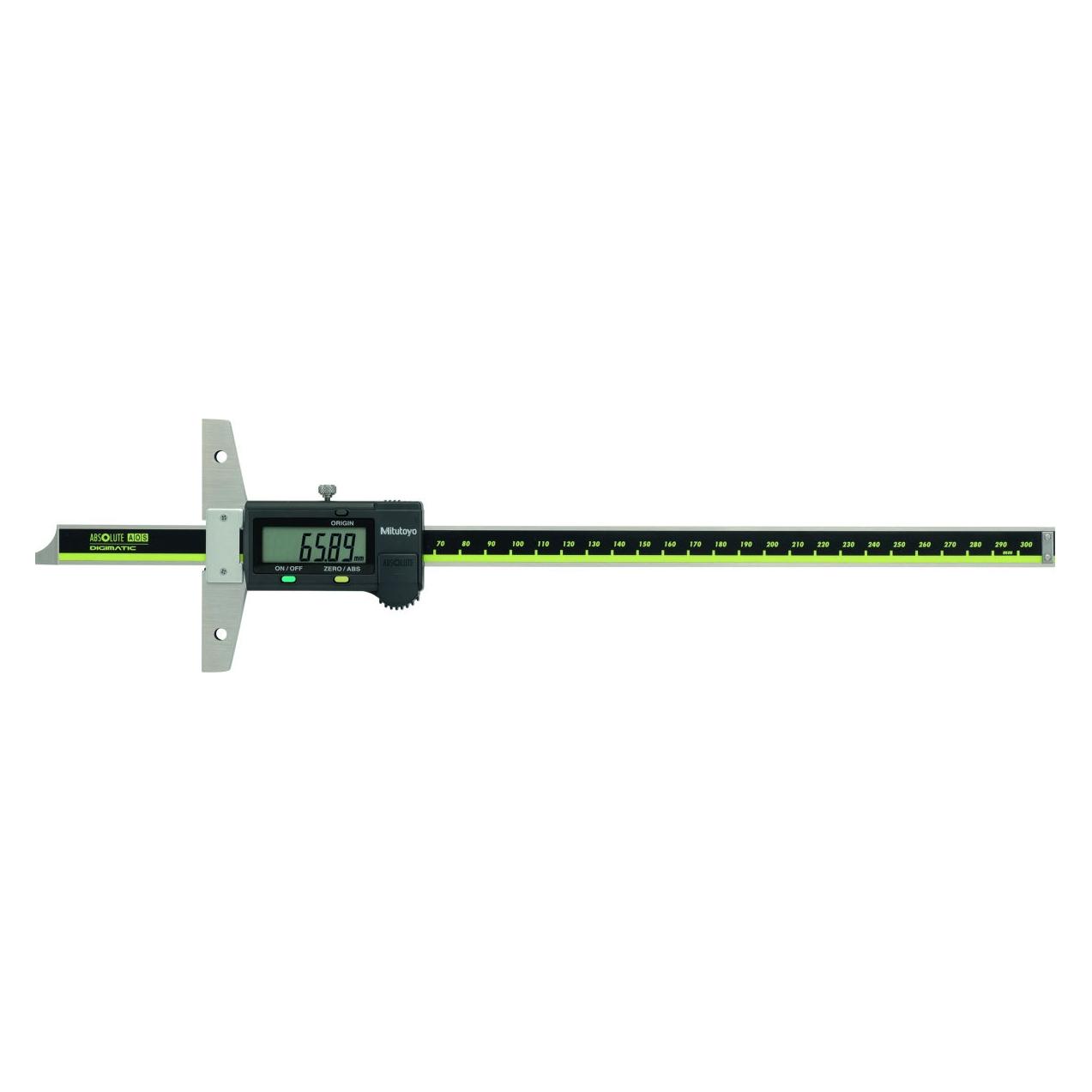 Mitutoyo Digitaler Tiefenmessschieber AOS mit Datenausgang, Messbereich: 300 mm (30 cm) (571-203-30)