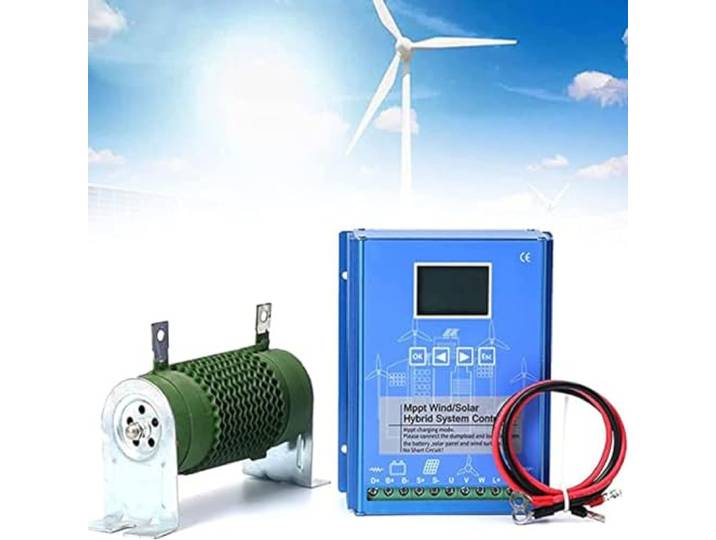 YLANMEI 8000W MPPT Wind Solar Hybrid Power Controller Solar Panel System, Hybrid MPPT -übergeladener Controller 12V/24 V/48 V,48V
