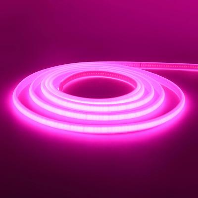 Uplift Picks 220V Waterproof COB LED Strip Flexible Neon Ribbon Light pink 2m
