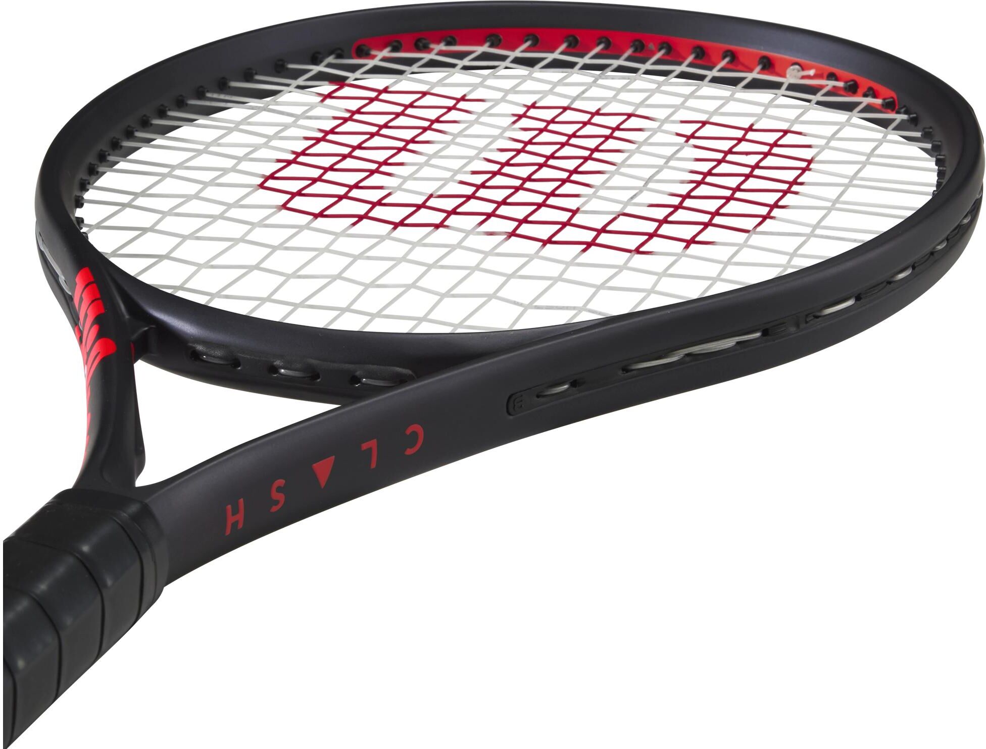 Tennisschläger WILSON "Clash 25 V3 Besaitet", schwarz (rot, schwarz), Racketsportschläger, Kinder, Tennisschläger rot, schwarz Einheitsgröße