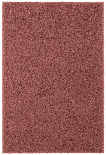 Tampon abrasif POLINOX® L224xB154mm fin 280 brun rougeâtre PFERD (44697128)