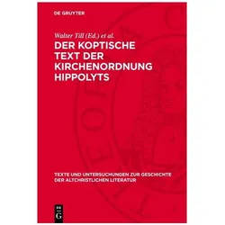 Der koptische Text der Kirchenordnung Hippolyts, Fachbücher