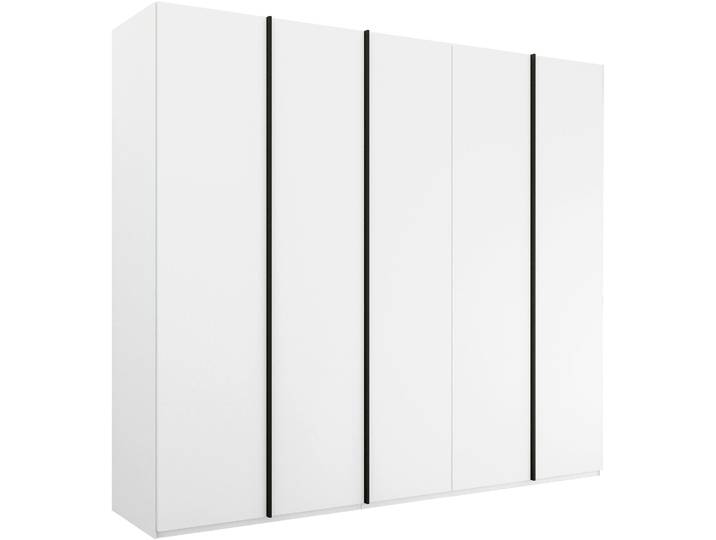 Drehtürenschrank RAUCH Kleiderschrank Schrank Garderobe Wäscheschrank SKAT MERIDIAN , weiss (alpinweiß), B:251cm H:235cm T:63cm, Holzwerkstoff, Schränke, Drehtürenschrank, mit Schubladeneinsatz, Wäscheeinteilung, Innenspiegel MADE IN GERMANY