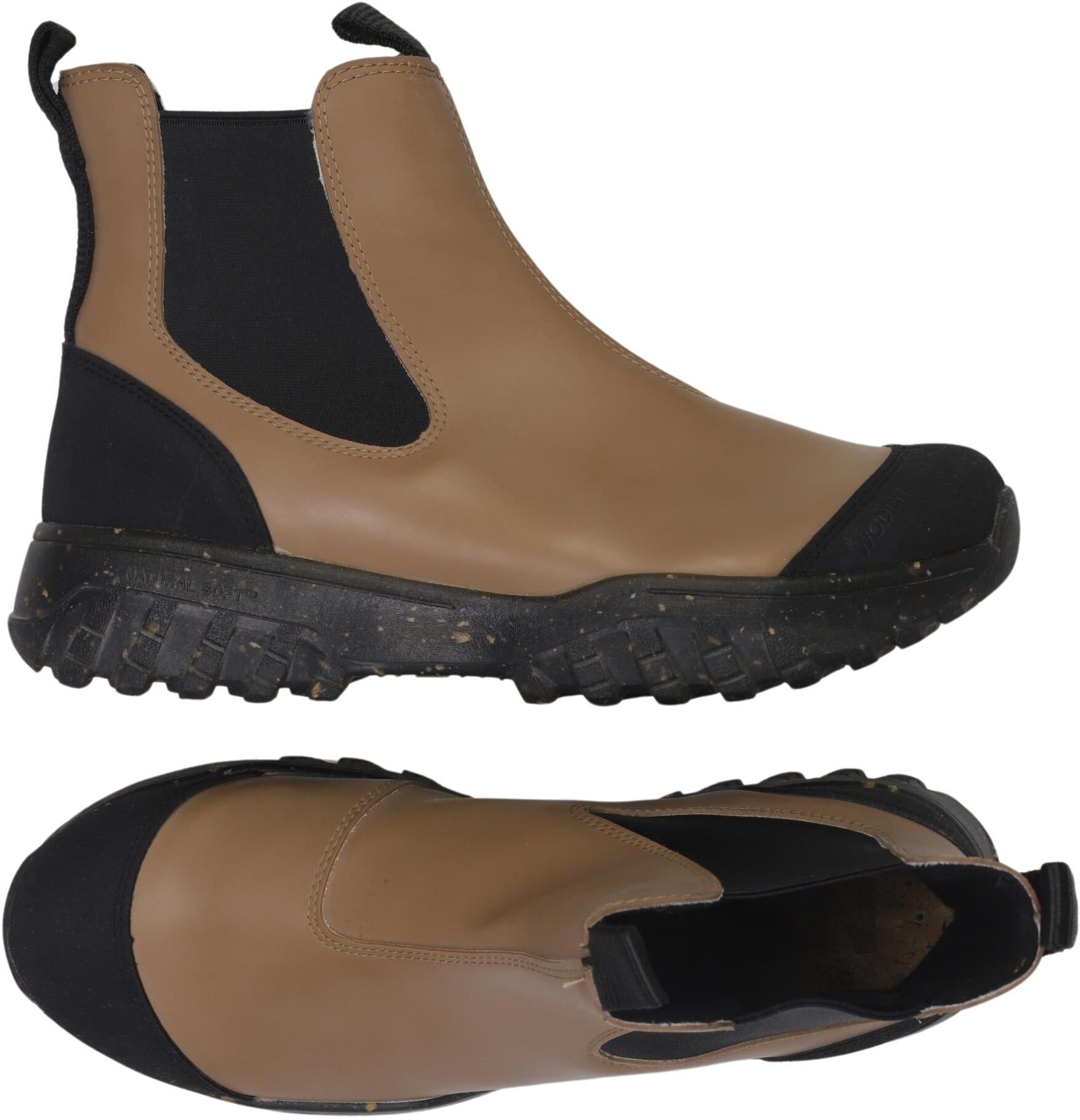 Woden Damen Stiefelette, Braun, Gr. EU 39, kein / Etikett - Second Hand