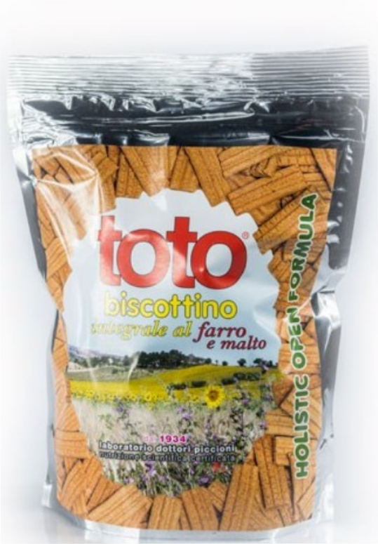 Toto Biscottini Integrali al Farro per Cani