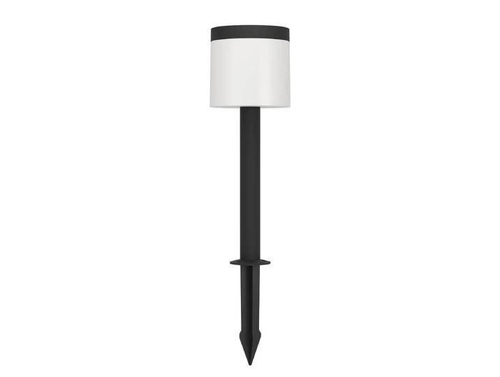 Borne lumineuse à LED 65cm Noir