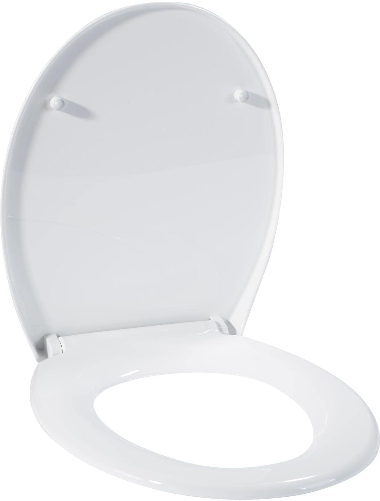 WC-Sitz COCON, weiss (weiß), B:37,1cm L:44,4cm, Kunststoff, WC-Sitze, WC-Sitz weiß Einheitsgröße