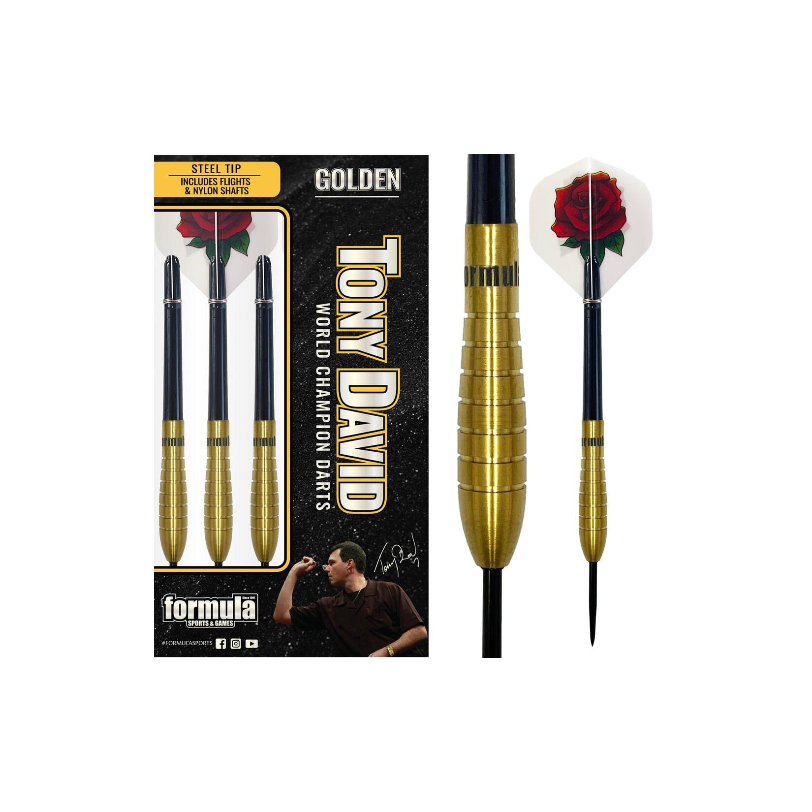 Formula Sports Tony David Golden Dartset 21g Steeldarts