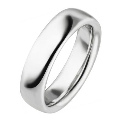 Fingerring JOBO Gr. 54, silber (silber 925), Fingerringe, Damen, 54, Silber 925 (Sterlingsilber), Fingerring, 925 Silber