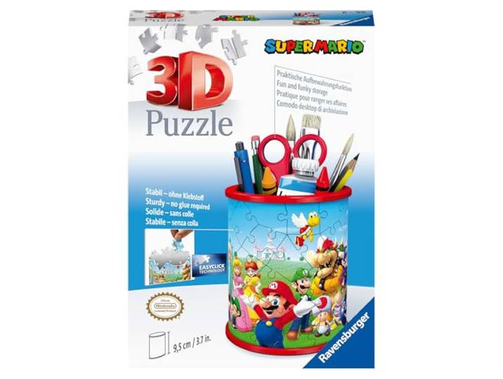 Ravensburger Pennenbak Super Mario - 3D puzzel - 54 stukjes