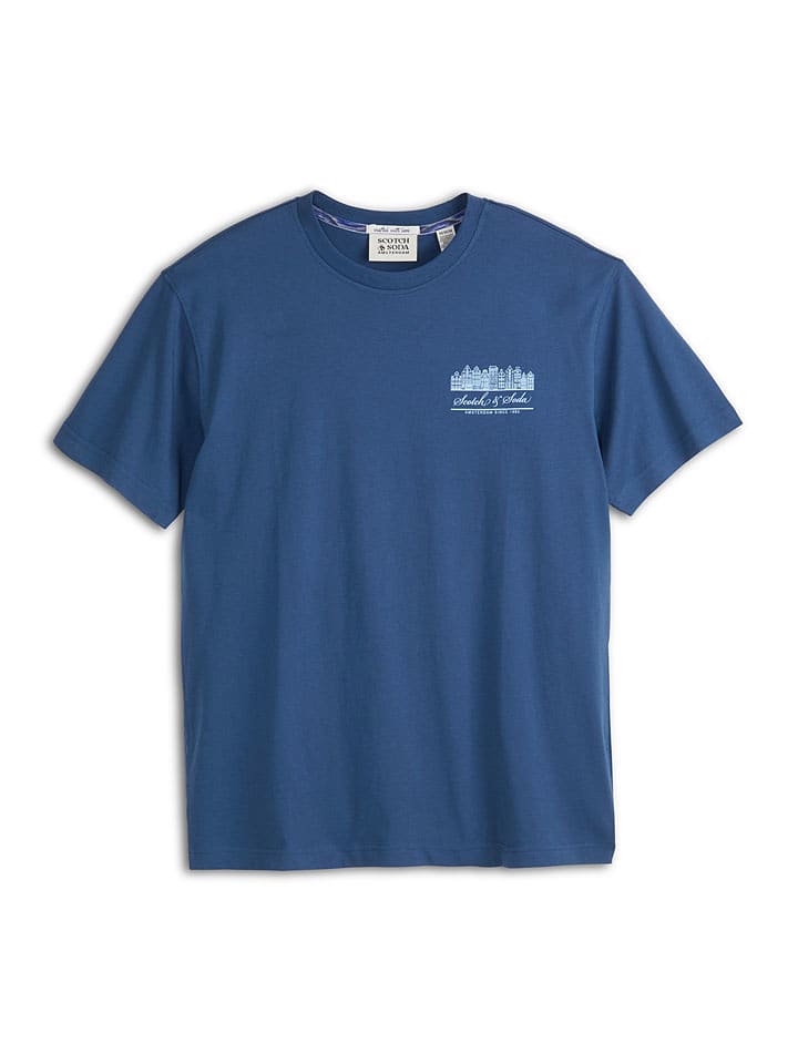 Scotch & Soda Shirt in Blau - XL