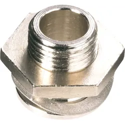 P6 SCREW ACHSE - Achsdurchführung für Achse Ø 6 mm, silber