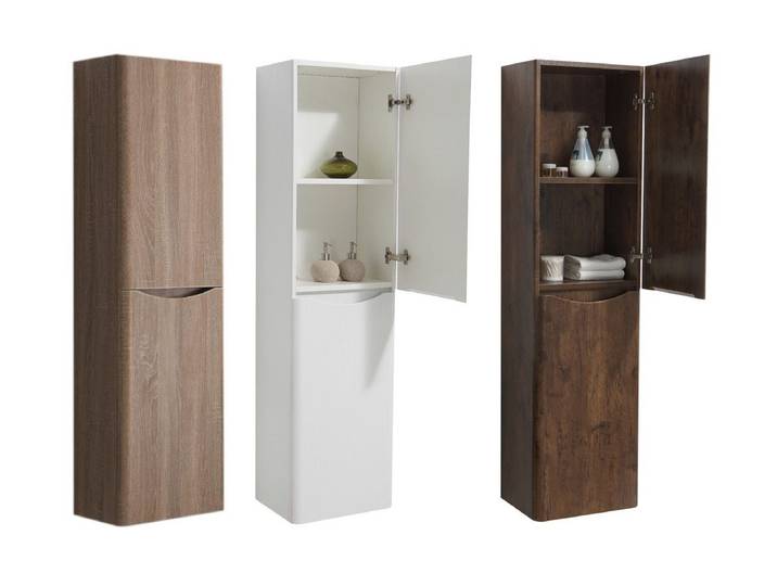 Bernstein Seitenschrank SMILE Türanschlag links