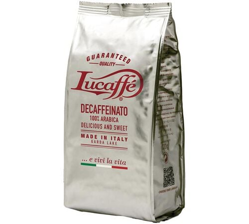 cafeLucaffe Lucaffe - Decaffeinato - Koffeinfreie Kaffeebohnen 700 G - MaxiCoffee
