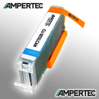Ampertec Tinte ersetzt Canon 6444B001 CLI-551XLC cyan CLI-551XLCAM