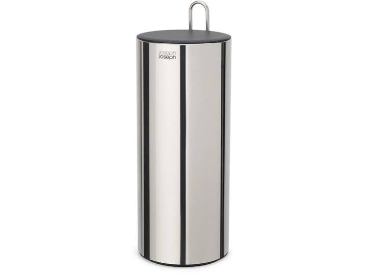 Toilettenpapierhalter Joseph Joseph Silber 15.6 cm - Material: Diverse - Toilettenpapierhalter