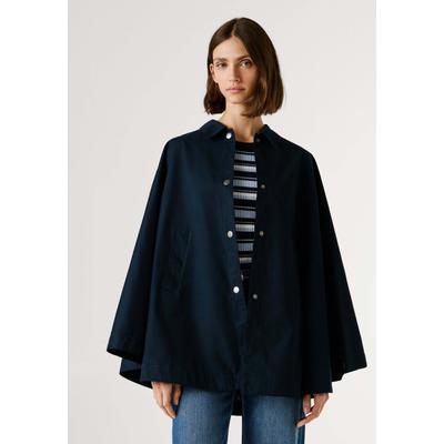 Funktionsjacke PEPE JEANS "Outdoorjacke FAWN", Damen, Gr. onesize, blau (dulwich blau), 76% Polyester, 15% Baumwolle, 9% Polyamid, Jacken Funktionsjacke