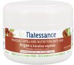 Natessance Masque Capillaire Nutrition - Argan & Kératine Végétale - Pot 200 ml