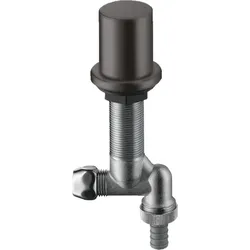 hansgrohe AXOR Küchengeräte-Absperrventil, 10823340, Farbe: Brushed Black Chrome