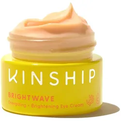 Kinship, Augenpflege, Brightwave Vitamin C Energizing and Brightening Eye Cream - Reduce Dark Circles (Augenpflege Crème, 15 ml, Tag + Nacht)