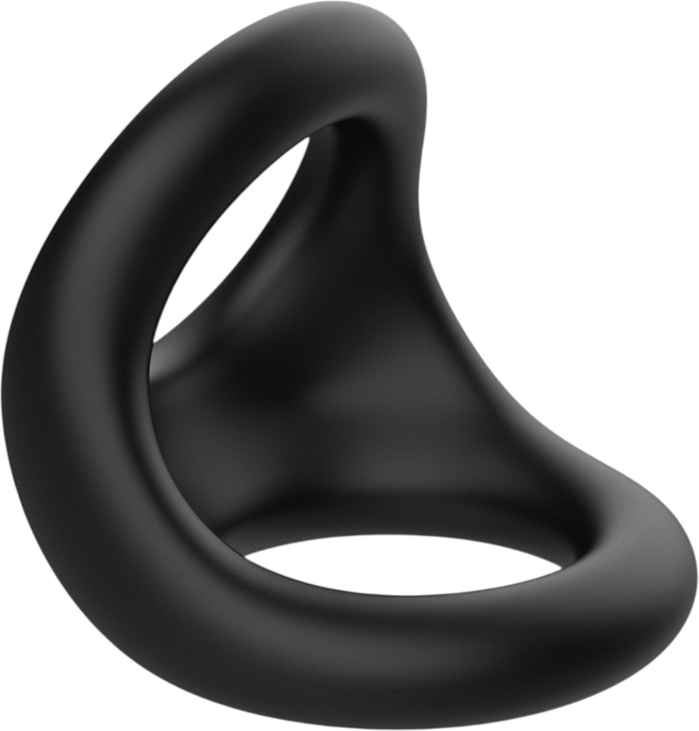 Pulselock Taur - contoured penis and testicle ring (black)