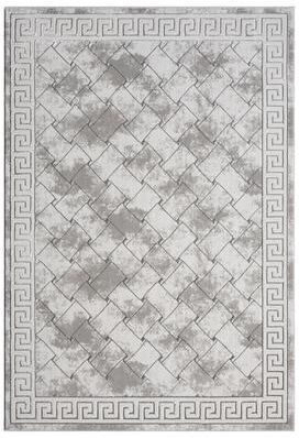 MDA Rugs Ksamil Collection Abstract Weave Broder Area Rug