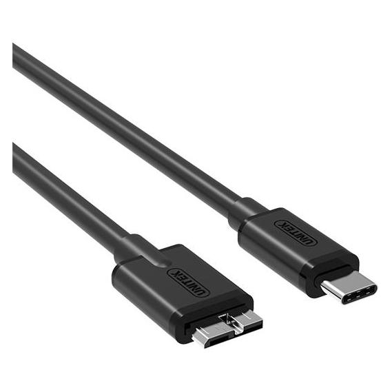 Unitek USB C - Micro USB B (1 m, USB 3.2 Gen 1) (Y-C475BK)