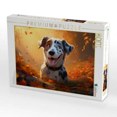 CALVENDO Puzzle Lupus im September | 1000 Teile Lege-Größe 64x48cm Foto-Puzzle für glückliche Stunden