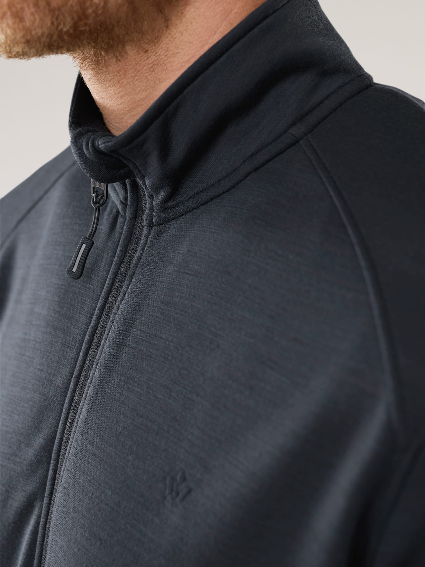 Walbusch Jersey Jacke Climate Wool, #normale Größen, Farbe Grau, 52, feuchtigkeitsregulierend isolierend Herren