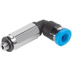 Festo, Rohrverbindungstechnik, Winkelverbinder 130838 QSMLL-M5-3 1 St. (Winkelverbindung)