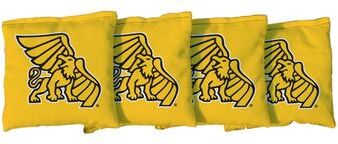 Skip's Garage Missouri Western State Griffons Yellow Cornhole Bags