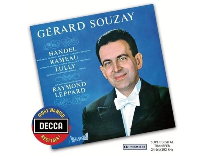 Gerard Souzay - Handel, Rameau & Lully