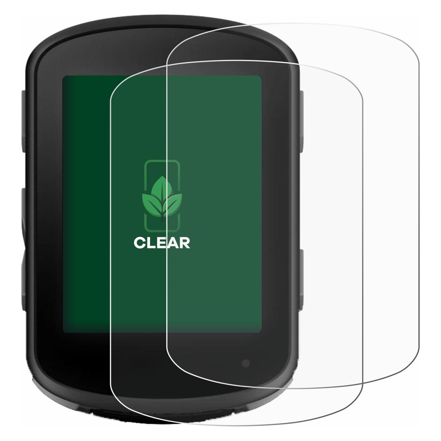 ScreenLeaf Schutzfolie für Garmin Edge 540 / Edge 840 Displayschutz Display Schutz Folie Klar Transparent (6148262)