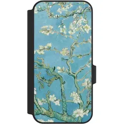 Nivocase Klapphülle für Google Pixel 11 Pro XL Handyhülle aus Kunst Leder NIVOflip schwarz Kunst Malerei (Google Pixel 11 Pro XL), Smartphone Hülle, Schwarz