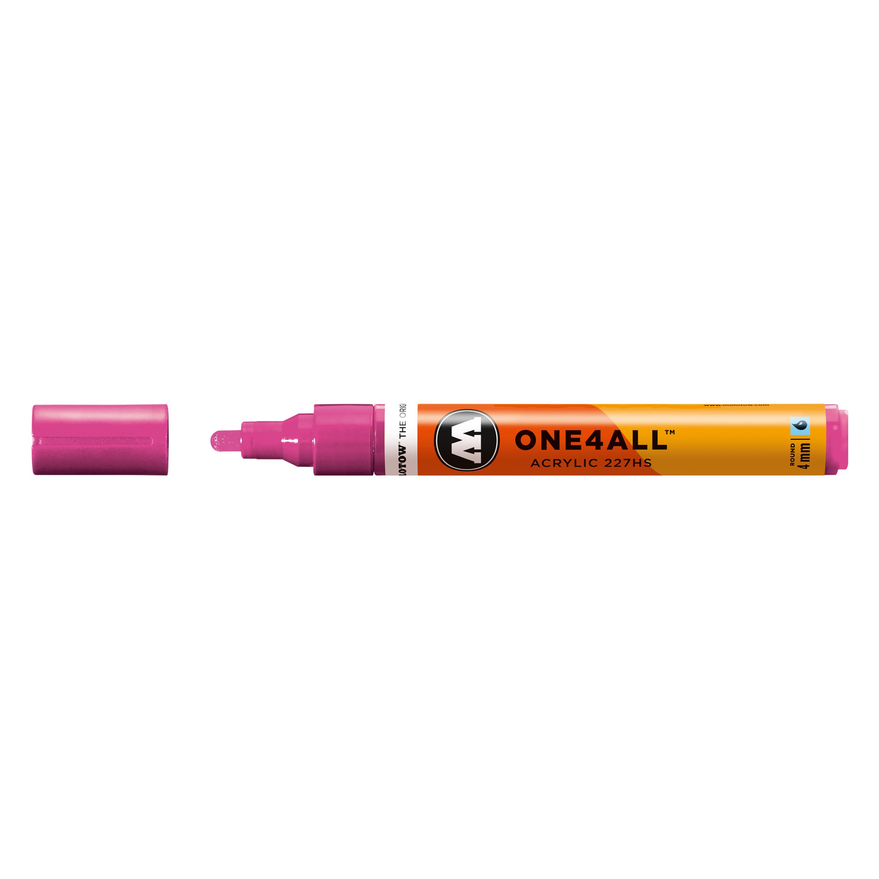 Molotow Permanentmarker One4All 227 HS nachfüllbar 4mm magenta (1x) (MO227238)