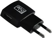 2GO Netz-Ladegerät 100V-240V - schwarz für Universal USB