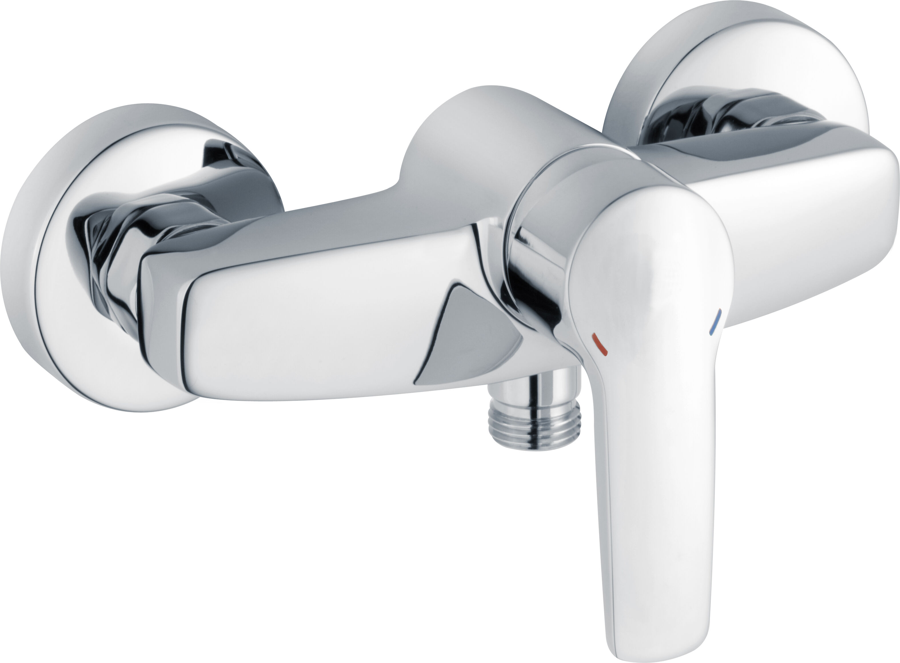 Heinrich Schulte alpha_320 robinetterie de douche Z072602-00010 robinetterie encastrée, 1/2", chromé