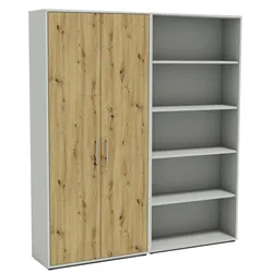 AKTENSCHRANK OFFICE EDITION - SW SET 1 HOCH
