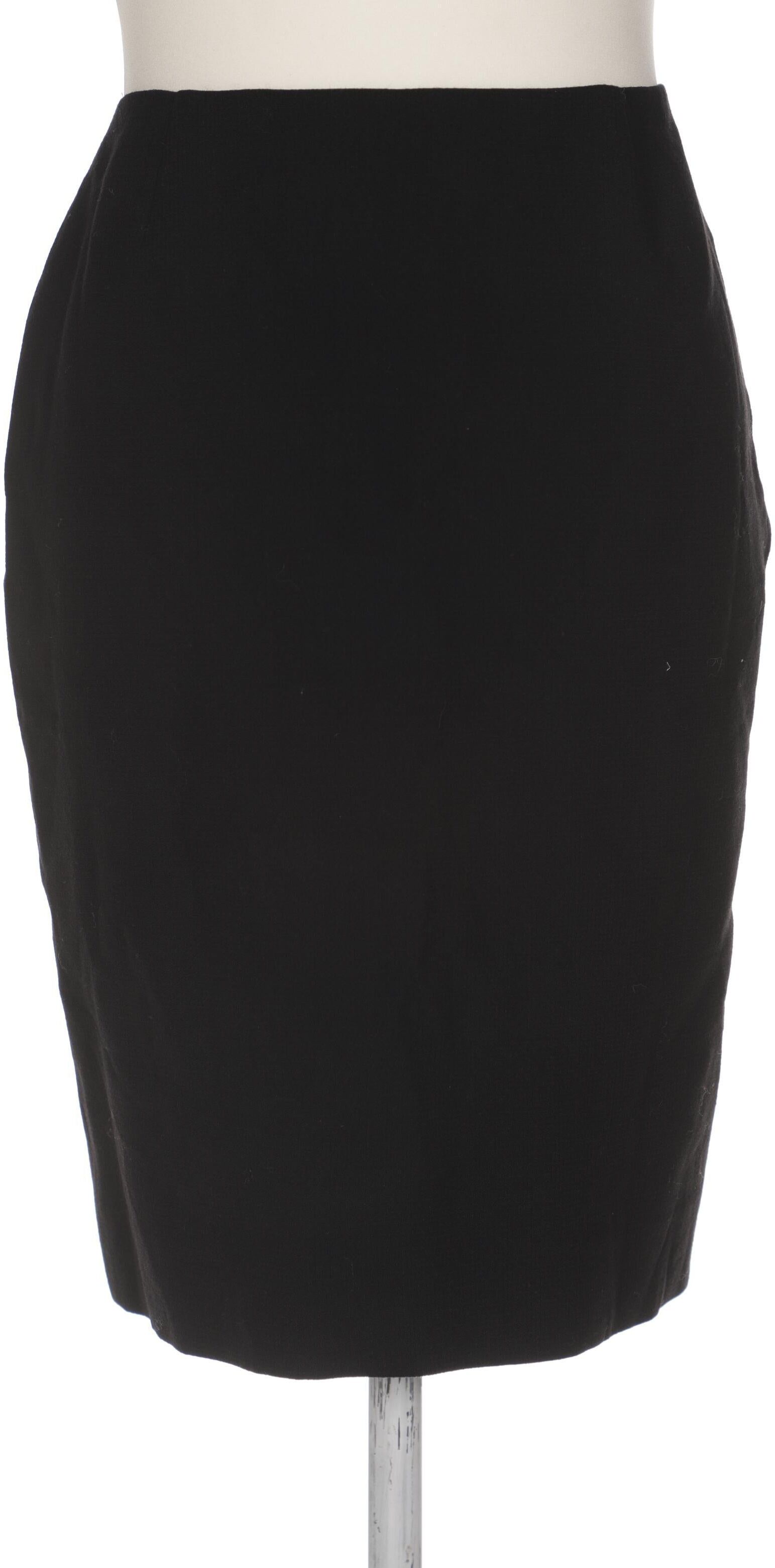 Hobbs London Damen Rock, Schwarz, Gr. L (UK 14), Wolle / Viskose - Second Hand