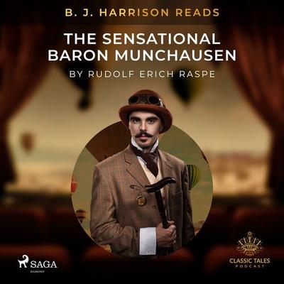 B. J. Harrison Reads The Sensational Baron Munchausen - Rudolf Erich Raspe, Audio, 9788726575446