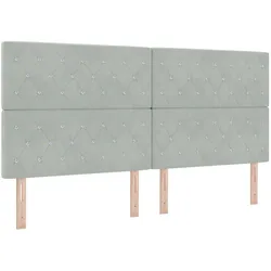 vidaXL, Boxspringbett, Boxspringbett (200 x 200 cm)