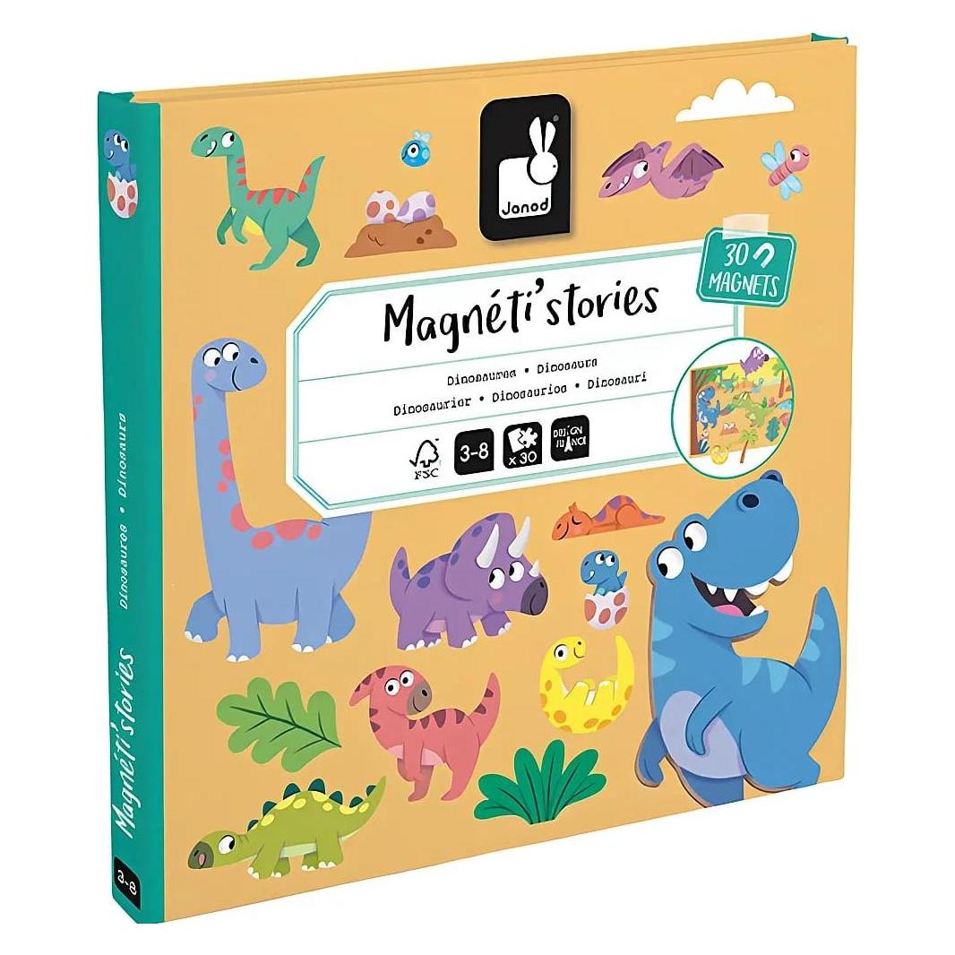 Janod Magnetistories Dinosaurier (Deutsch, 3 - 8 Jahre) (190.05450)