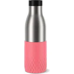 Emsa Trinkflasche BLUDROP sleeve Coral